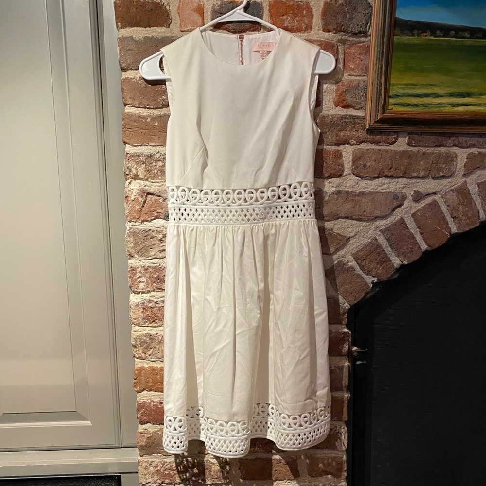 Ted Baker white dress